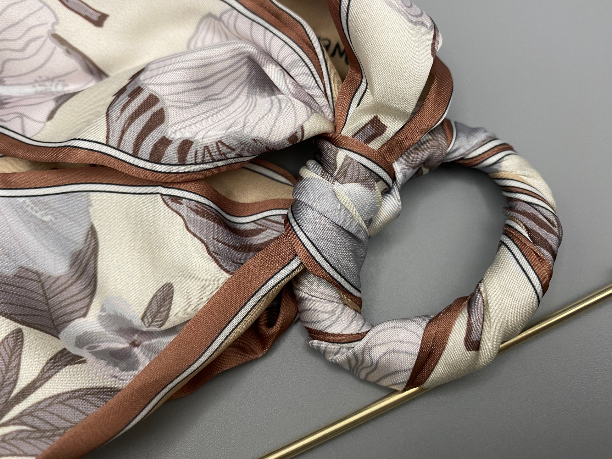 “Tessa Hair Pin Ribbon crafted from luxurious silk with a delicate floral pattern. Designed for both special occasions and everyday wear, it ensures a secure fit and adds a touch of sophistication to any hairstyle.”