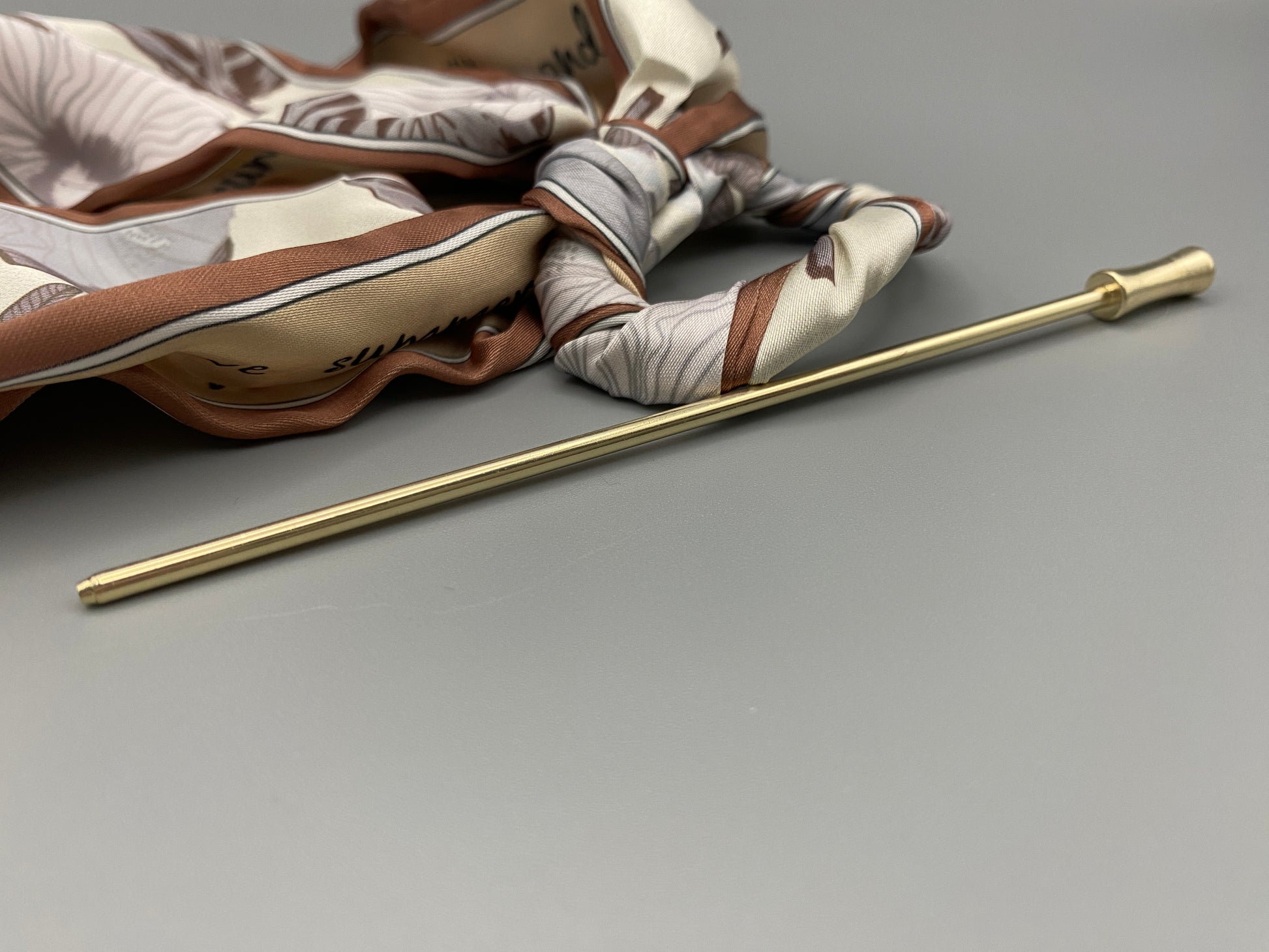 “Tessa Hair Pin Ribbon crafted from luxurious silk with a delicate floral pattern. Designed for both special occasions and everyday wear, it ensures a secure fit and adds a touch of sophistication to any hairstyle.”
